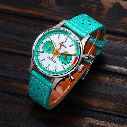 Sugess S365 Chronograph Heritage – 40mm Manual-Wind Mechanical Sports Watch