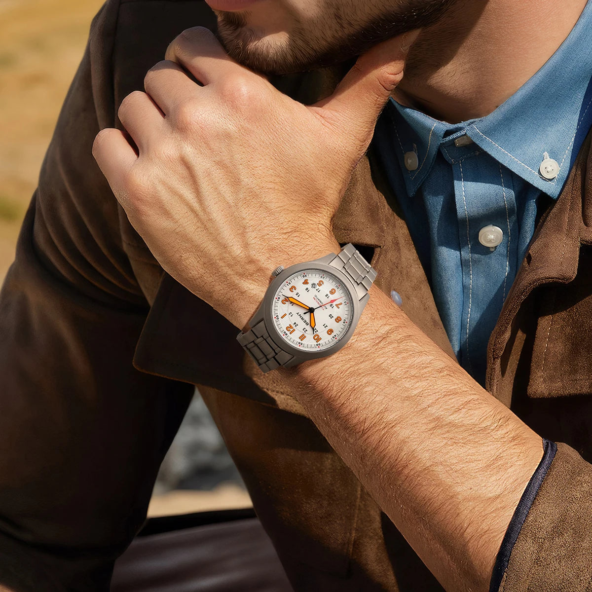 BERNY AMT163MS Titanium Automatic Field Watch
