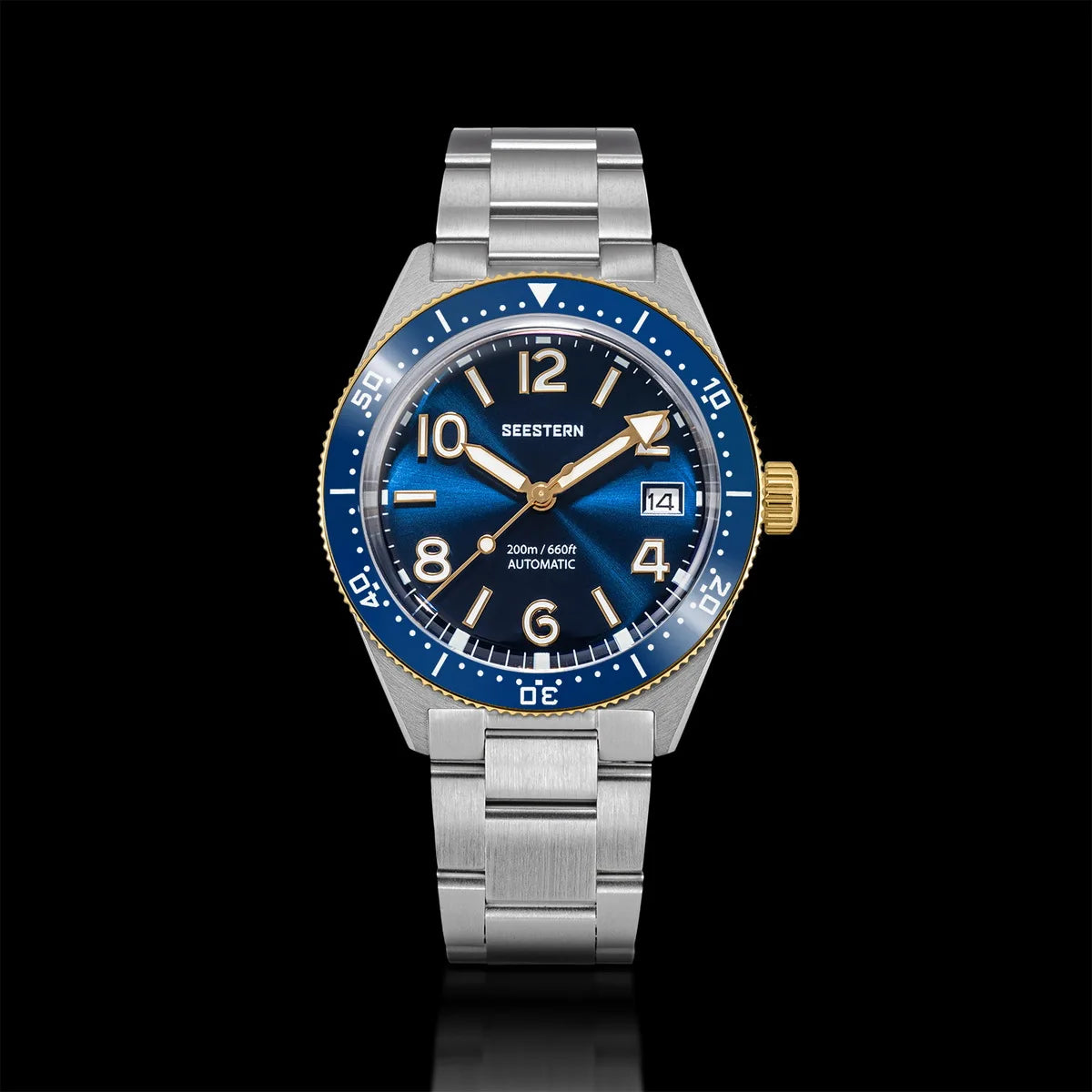 SEESTERN S434 V2 Automatic Diver - Upgraded 39mm Skin Diver