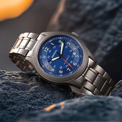 BERNY AMT163MS Titanium Automatic Field Watch