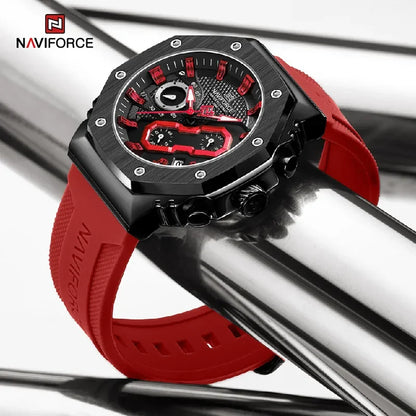 Fashion Sports Watch 30m Waterproof Quartz Movement Luminous Silicone Strap