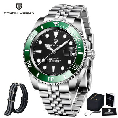 Pagani Design PD1661  – Automatic, Sapphire & 100M Water Resistant Heritage Diver