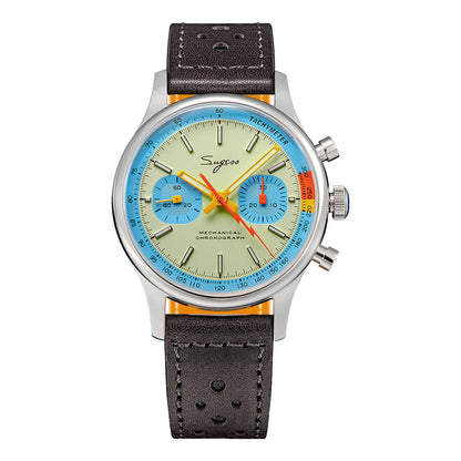 Sugess S387 Mechanical Chronograph – Classic Heritage Luxury Wristwatch