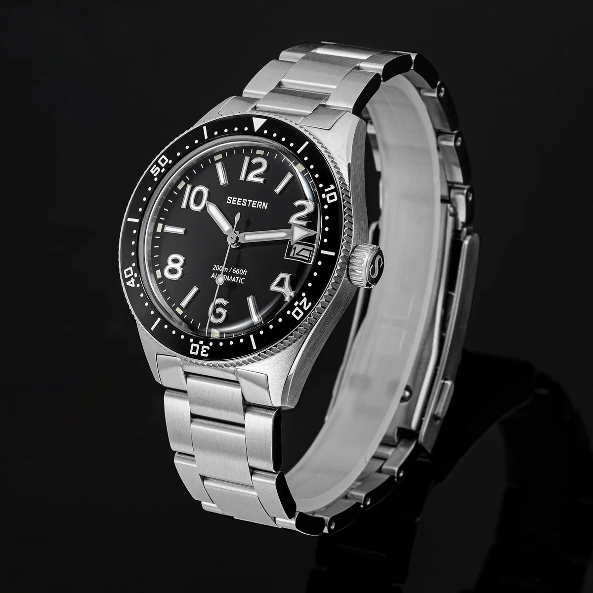 SEESTERN S434 V2 Automatic Diver - Upgraded 39mm Skin Diver
