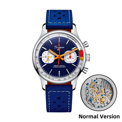 Sugess S365 Chronograph Heritage – 40mm Manual-Wind Mechanical Sports Watch