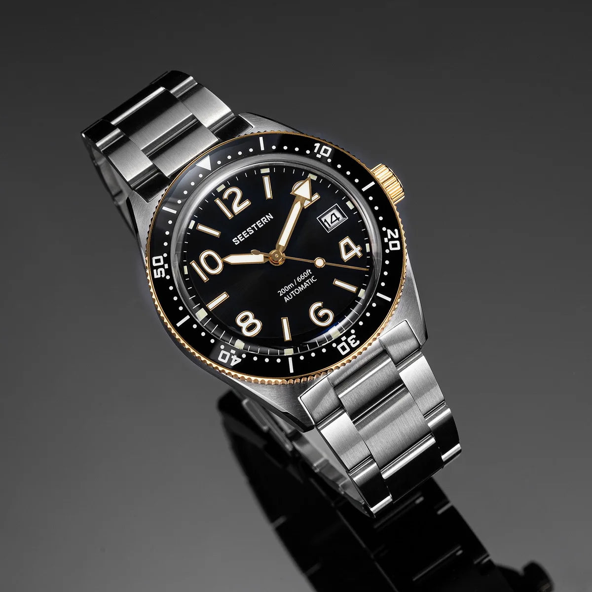 SEESTERN S434 V2 Automatic Diver - Upgraded 39mm Skin Diver