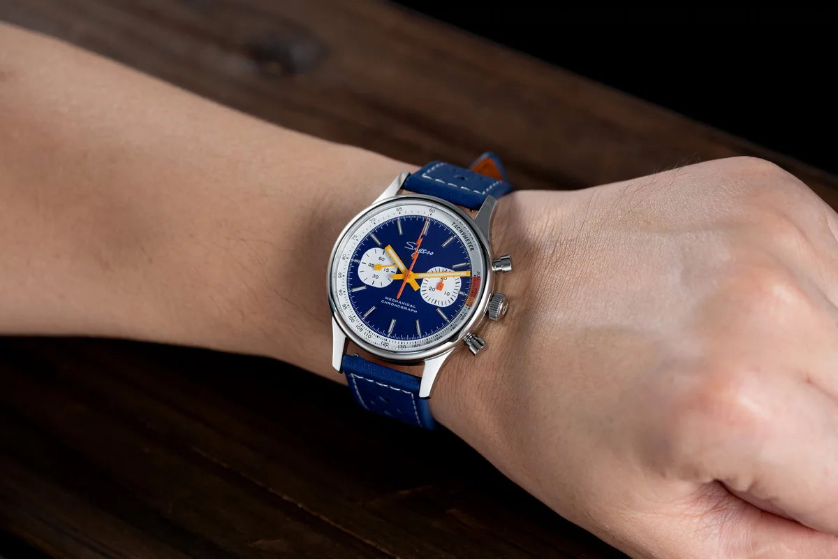 Sugess S365 Chronograph Heritage – 40mm Manual-Wind Mechanical Sports Watch