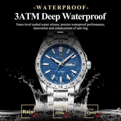 Poedagar "Wave-Dial" Sport Luxury – Day/Date Edition