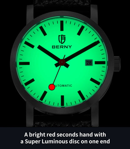 BERNY Heritage Railroad Automatic – Miyota 8215 (Model AM138M-L)