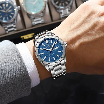 Poedagar "Wave-Dial" Sport Luxury – Day/Date Edition