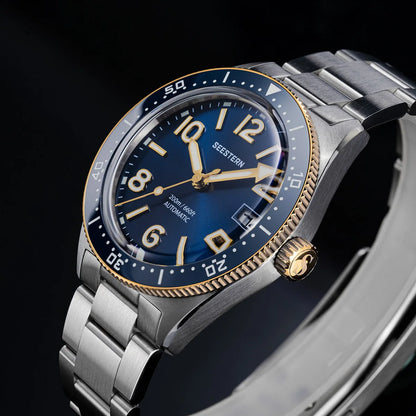 SEESTERN S434 V2 Automatic Diver - Upgraded 39mm Skin Diver