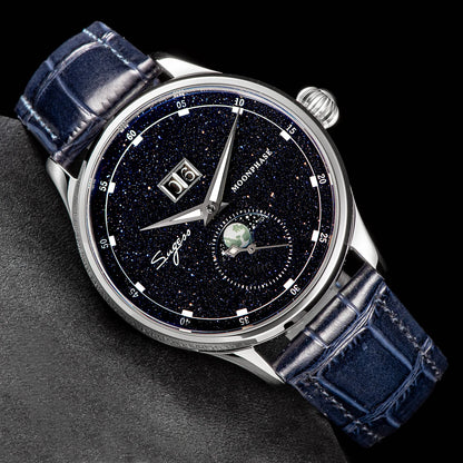 Sugess S401B V3 Moonphase Master – Automatic Big Date Aventurine Dial Luxury Watch