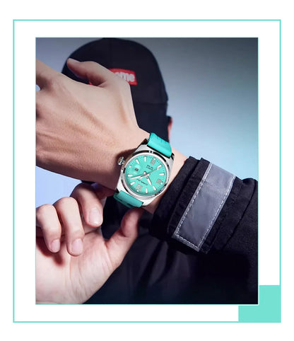 Luminous Sport Quartz Watch with Silicone Strap