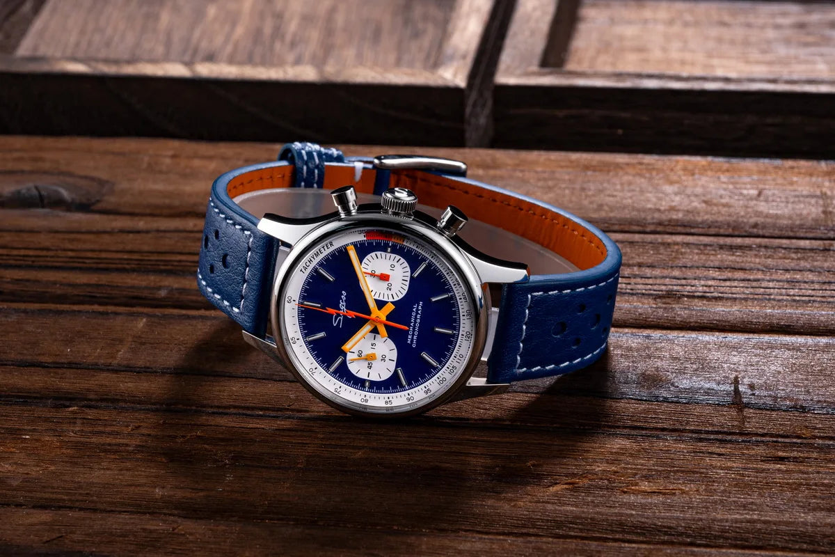 Sugess S365 Chronograph Heritage – 40mm Manual-Wind Mechanical Sports Watch