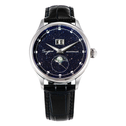 Sugess S401B V3 Moonphase Master – Automatic Big Date Aventurine Dial Luxury Watch