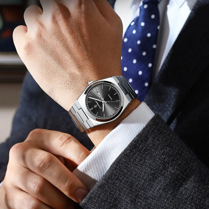 POEDAGAR Luminous, Waterproof Luxury Men's Quartz Wristwatch Day/Date