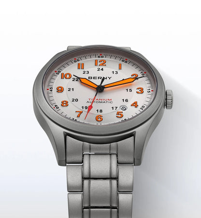 BERNY AMT163MS Titanium Automatic Field Watch