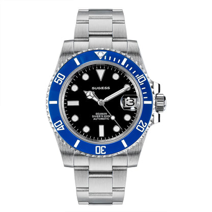 Sugess Ocean Star SU126610LV Automatic Diver – Ceramic Green Bezel 40mm Luxury Sports Watch
