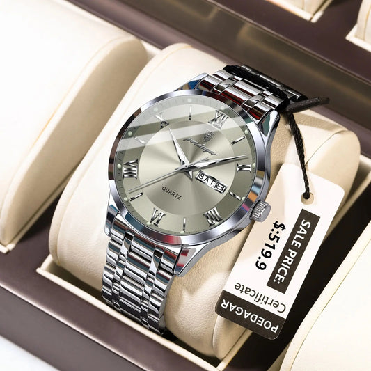 Executive Classic – Roman Dial Steel Edition