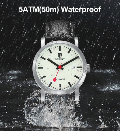 BERNY Heritage Railroad Automatic – Miyota 8215 (Model AM138M-L)