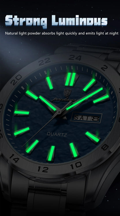 Poedagar "Wave-Dial" Sport Luxury – Day/Date Edition
