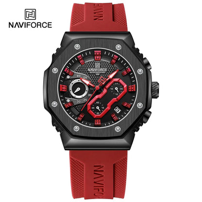 Fashion Sports Watch 30m Waterproof Quartz Movement Luminous Silicone Strap