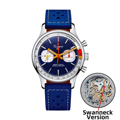 Sugess S365 Chronograph Heritage – 40mm Manual-Wind Mechanical Sports Watch