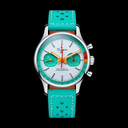 Sugess S365 Chronograph Heritage – 40mm Manual-Wind Mechanical Sports Watch