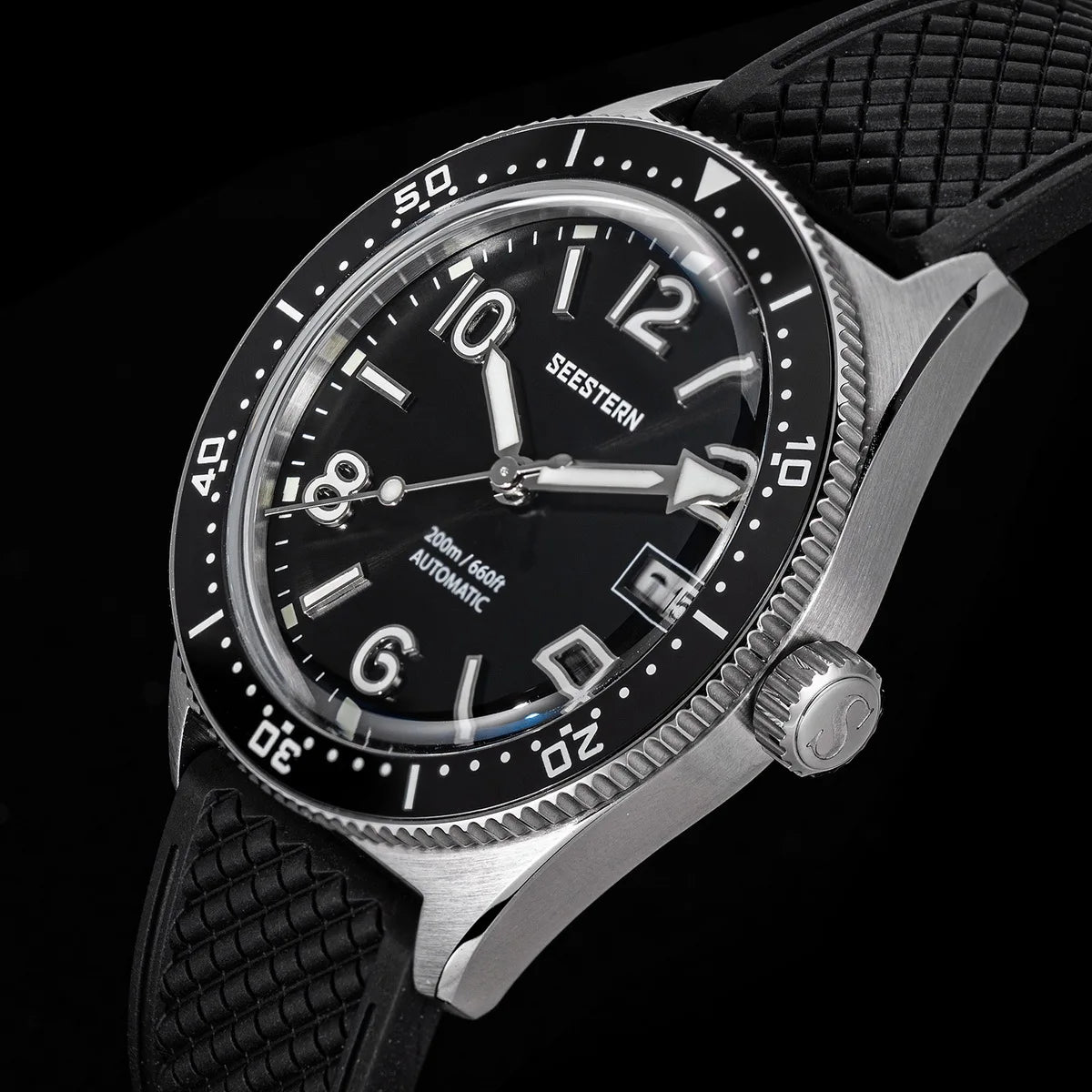 SEESTERN S434 V2 Automatic Diver - Upgraded 39mm Skin Diver