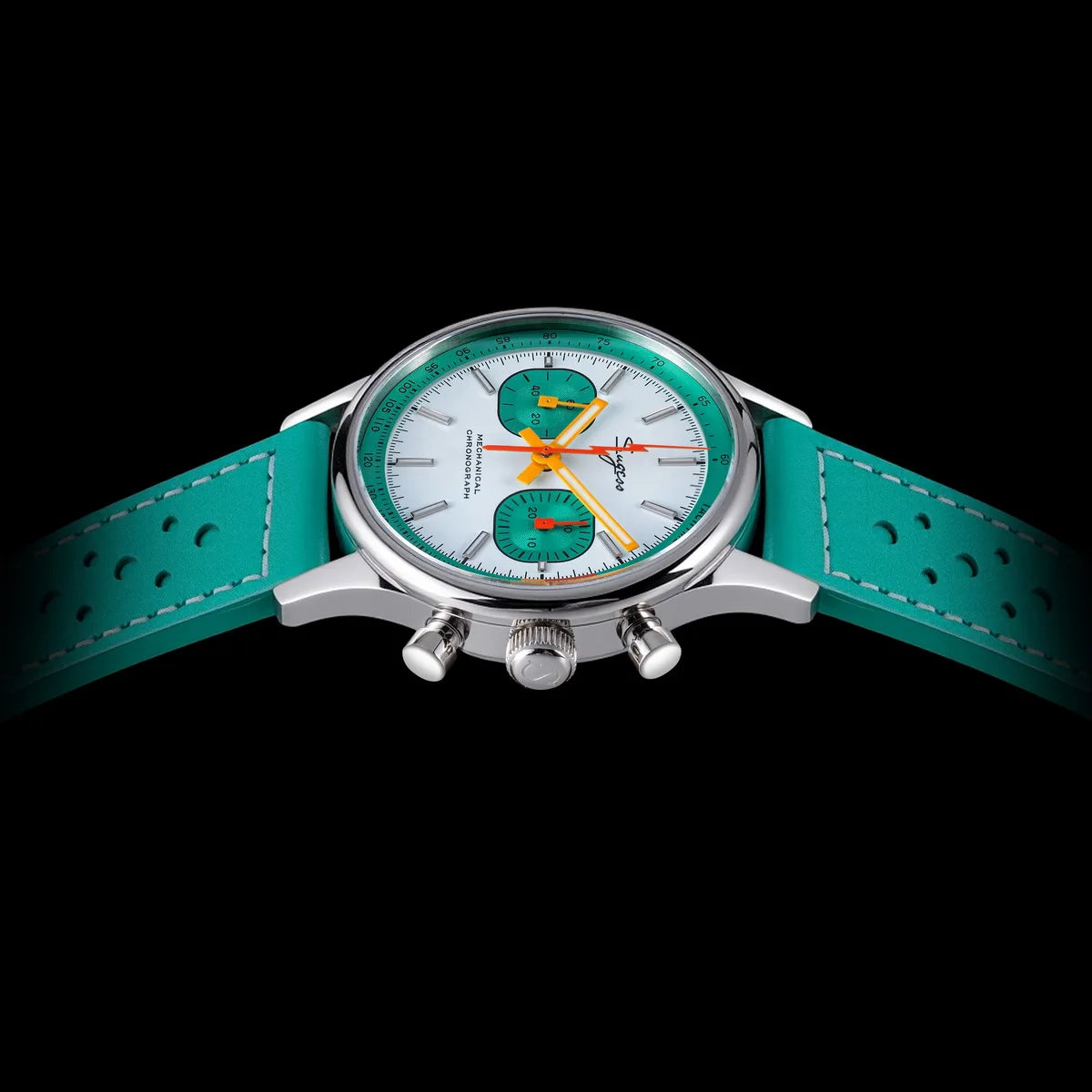 Sugess S365 Chronograph Heritage – 40mm Manual-Wind Mechanical Sports Watch