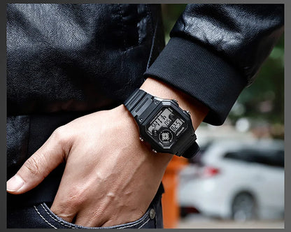 Sports Watches Chronos Countdown Waterproof LED Digital electronic Watch