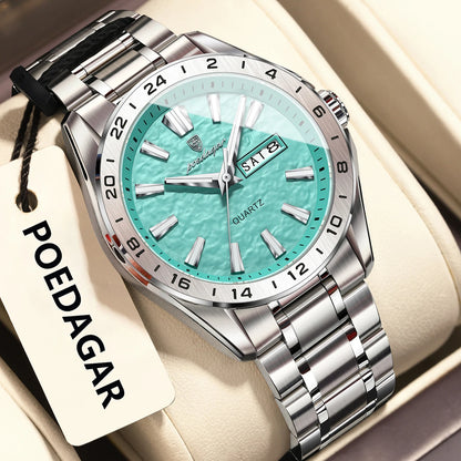 Poedagar "Wave-Dial" Sport Luxury – Day/Date Edition