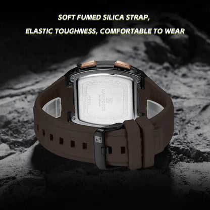 Men's Woman's Electronic Watch Luminous Display Stopwatch & Alarm Clock