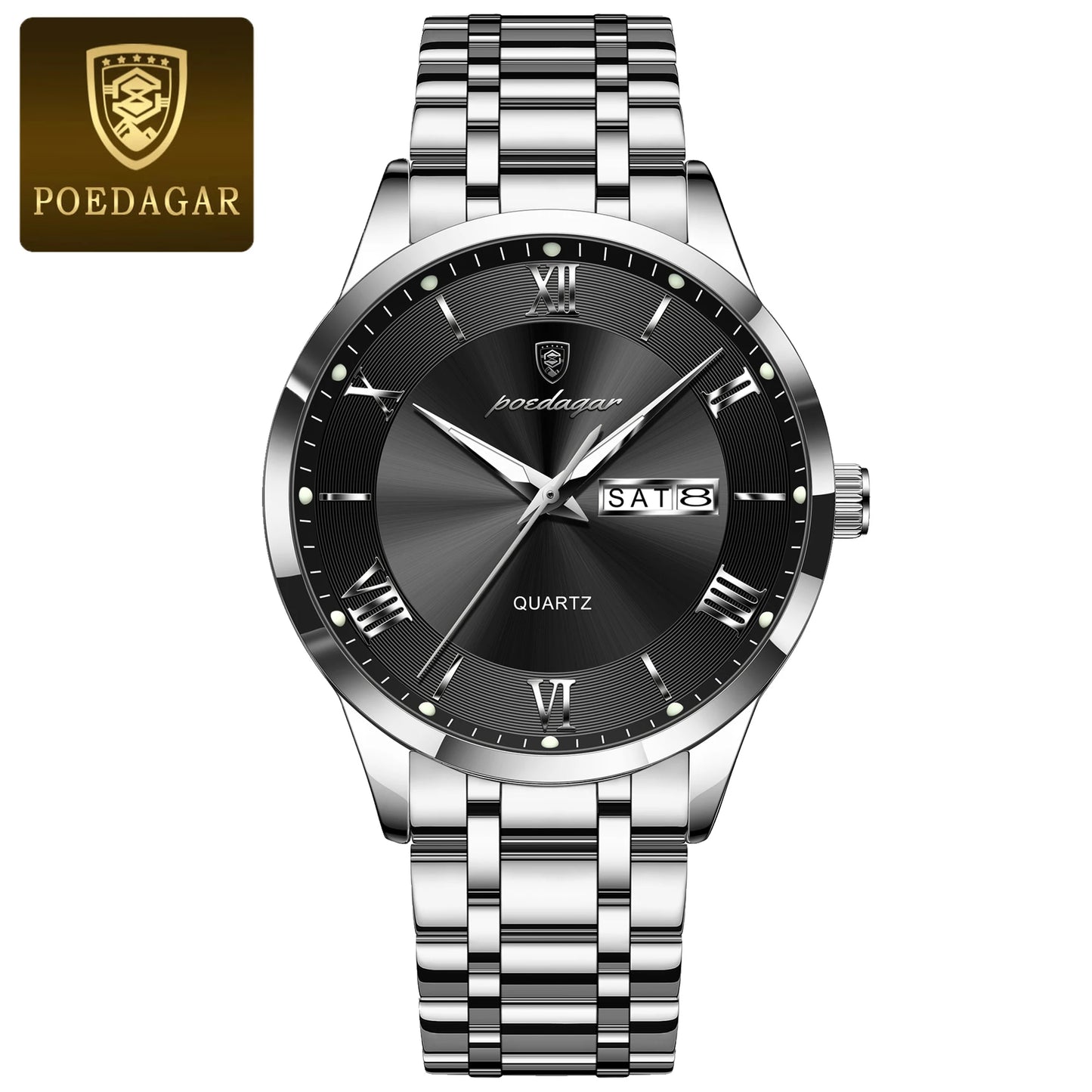 Executive Classic – Roman Dial Steel Edition