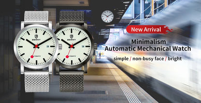 BERNY Heritage Railroad Automatic – Miyota 8215 (Model AM138M-L)