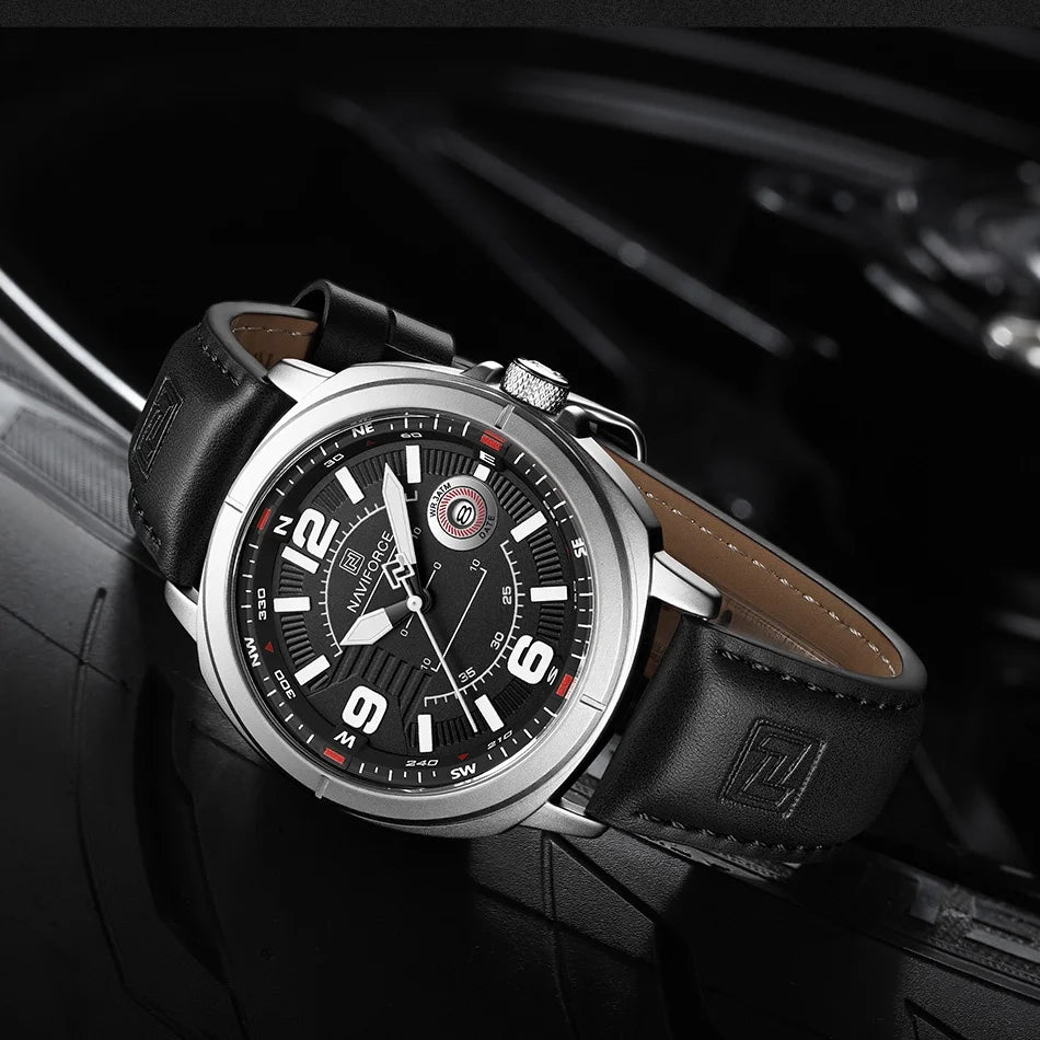 High Quality Quartz Watch Auto Date Display Waterproof
