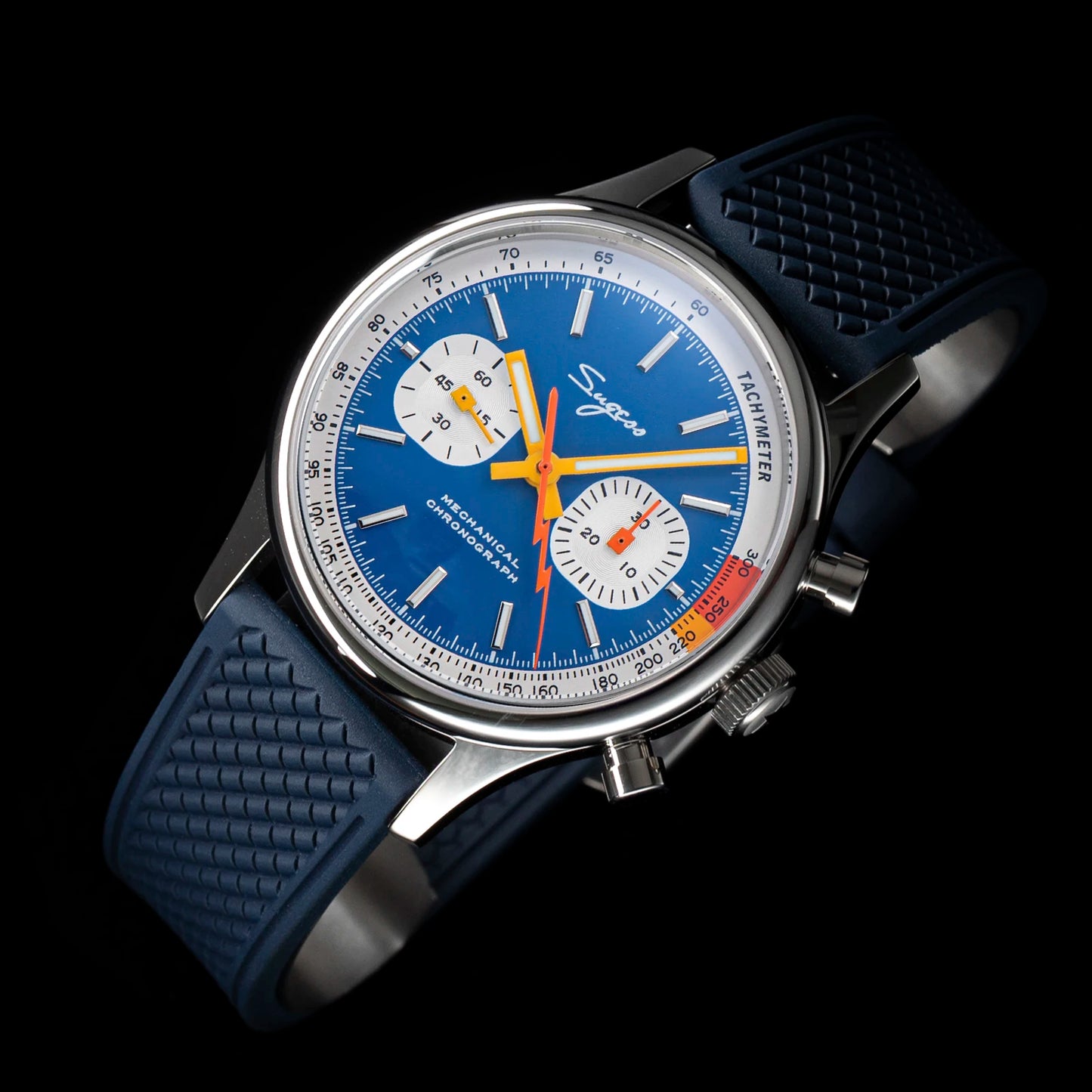 Sugess S387 Mechanical Chronograph – Classic Heritage Luxury Wristwatch