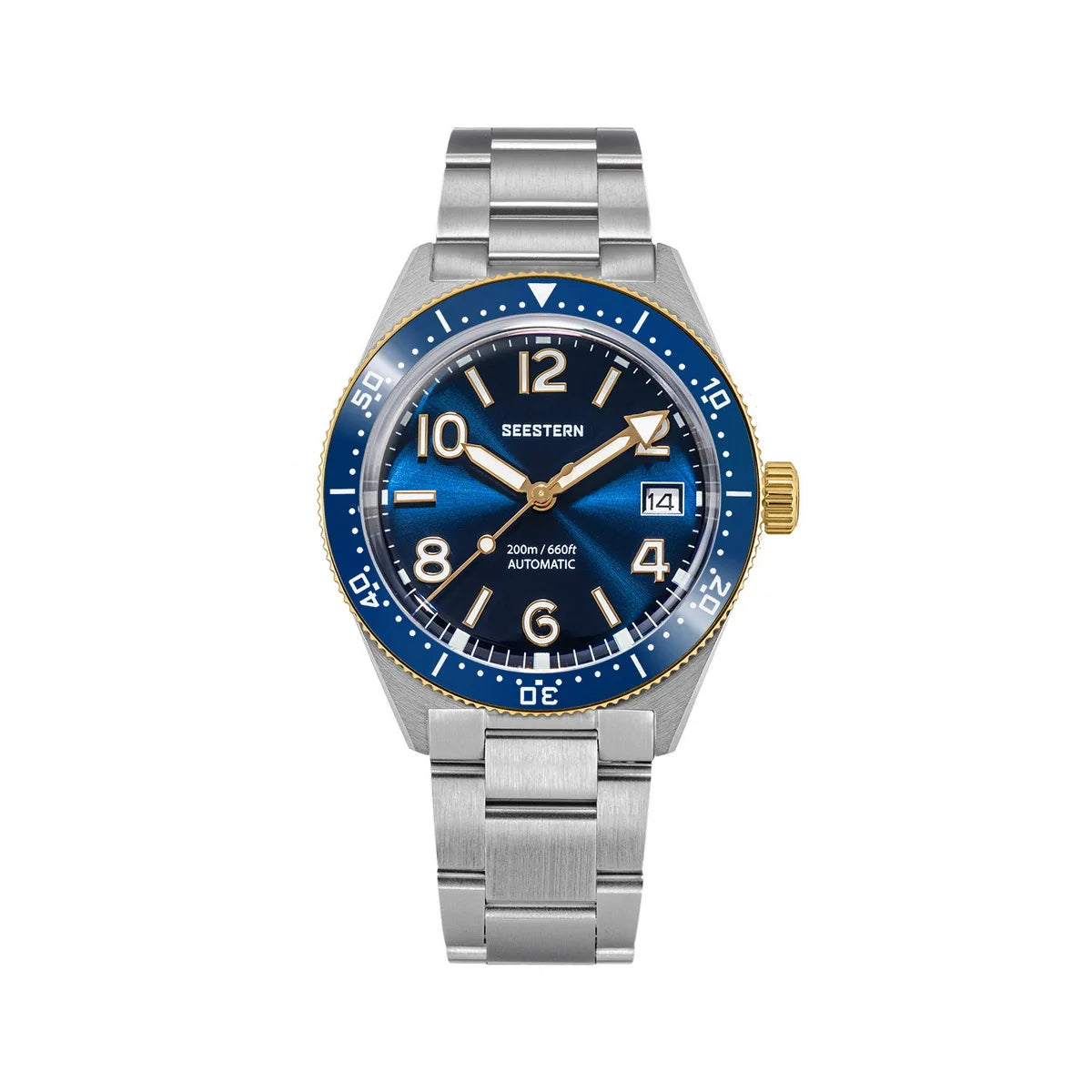 SEESTERN S434 V2 Automatic Diver - Upgraded 39mm Skin Diver