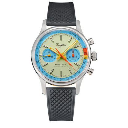 Sugess S387 Mechanical Chronograph – Classic Heritage Luxury Wristwatch