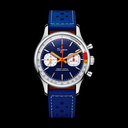 Sugess S365 Chronograph Heritage – 40mm Manual-Wind Mechanical Sports Watch