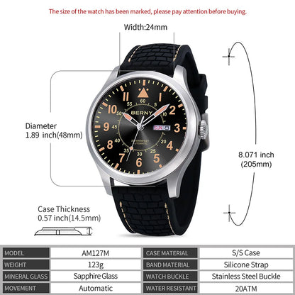 Command the Skies, Conquer the Deep 48mm Big Dial