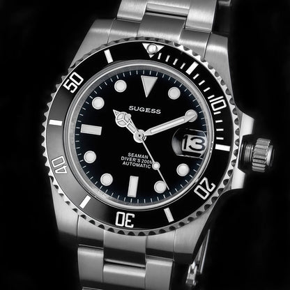 Sugess Ocean Star SU126610LV Automatic Diver – Ceramic Green Bezel 40mm Luxury Sports Watch
