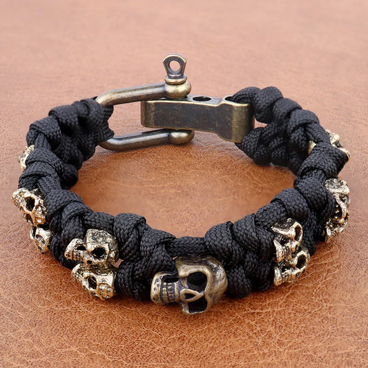 Skull Survival Bracelet