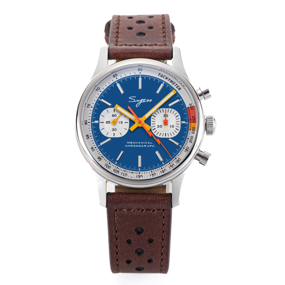 Sugess S387 Mechanical Chronograph – Classic Heritage Luxury Wristwatch