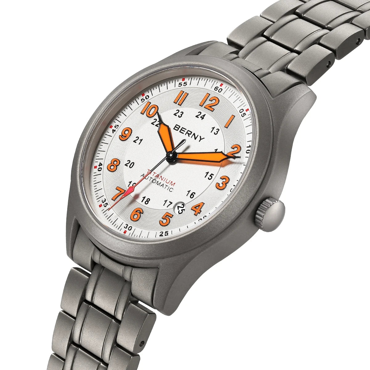 BERNY AMT163MS Titanium Automatic Field Watch
