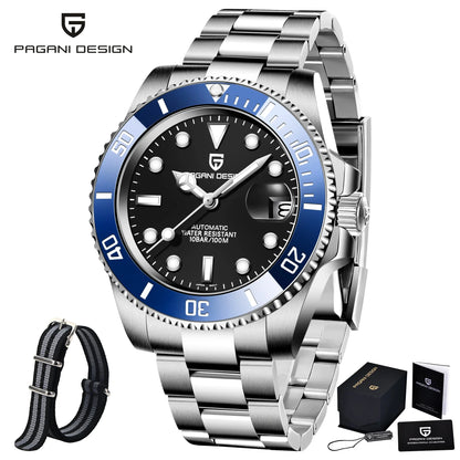 Pagani Design PD1661  – Automatic, Sapphire & 100M Water Resistant Heritage Diver