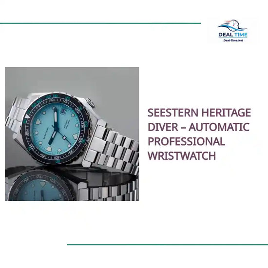 Seestern Heritage Diver &ndash; Automatic Professional Wristwatch by@Outfy